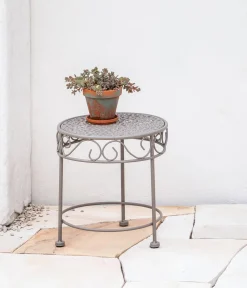 Dehner Blumenhocker Luca Taupe Hot