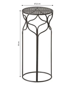 Dehner Blumenhocker-Set Giulia, schmal, 3-teilig Dunkelbraun Online
