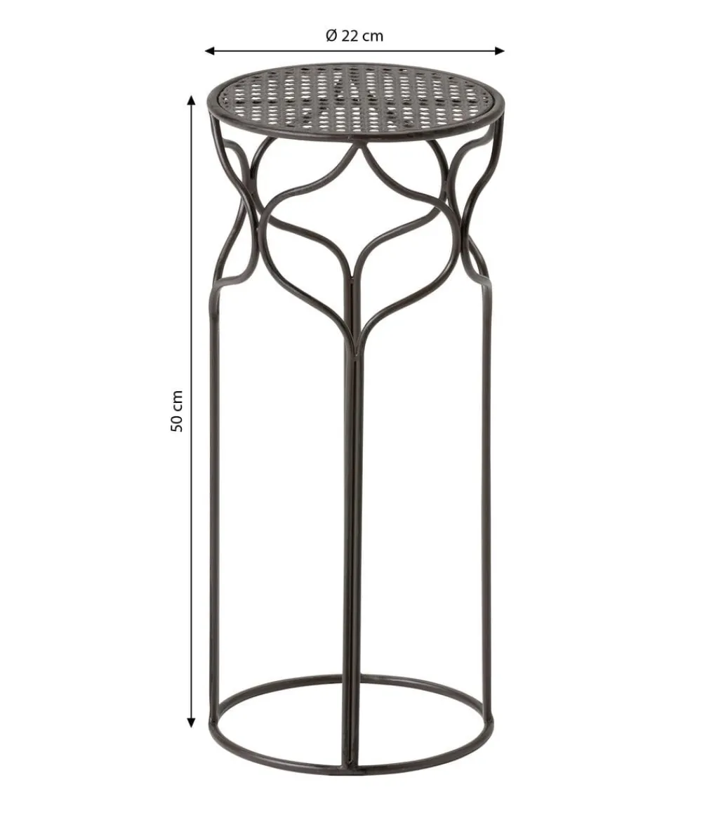 Dehner Blumenhocker-Set Giulia, schmal, 3-teilig Dunkelbraun Online