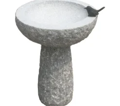 Dehner -Vogel für Granit-Vogeltränke, ca. B10/H5/T4 cm Bronze