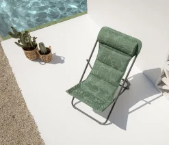 Dehner Gartenstühle Metall|Campingliegen - Campingstuhl Ibiza Dunkelgrün