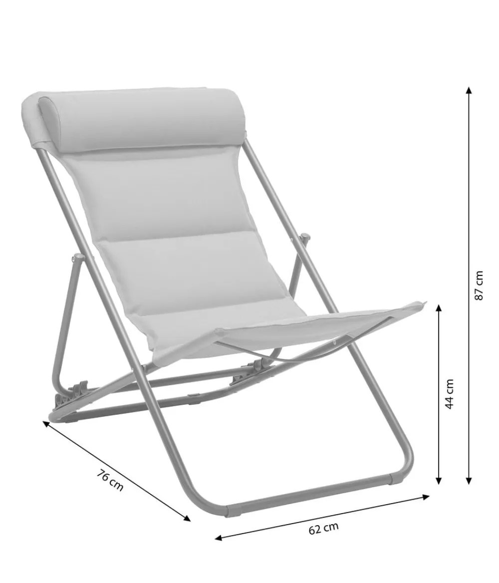 Dehner Gartenstühle Metall|Campingliegen - Campingstuhl Ibiza Dunkelgrün