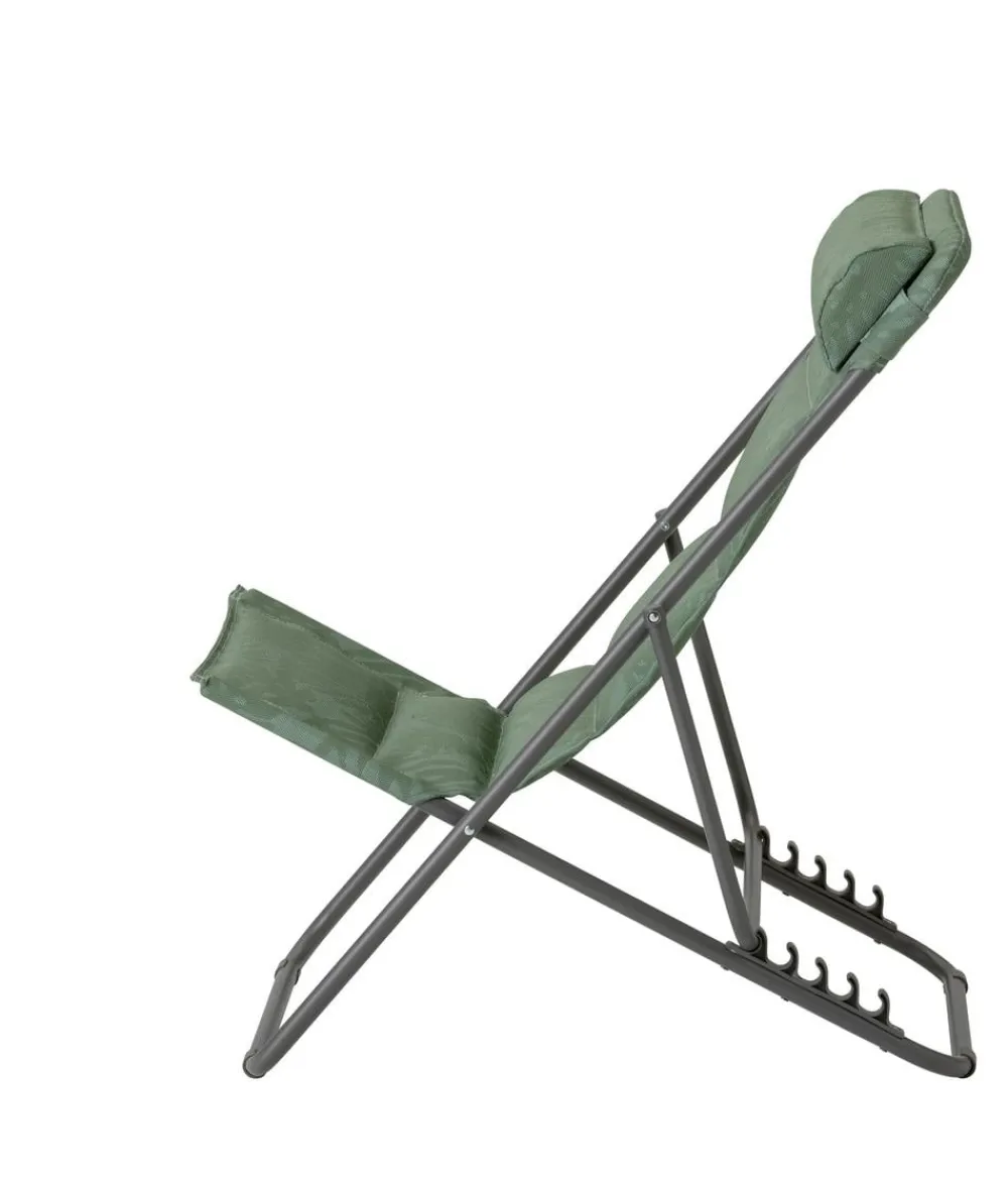 Dehner Gartenstühle Metall|Campingliegen - Campingstuhl Ibiza Dunkelgrün