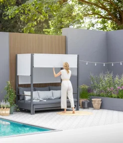 Dehner Loungemöbel|Sonneninseln - Daybed Hollywood, ca. B195/H195/T183 cm