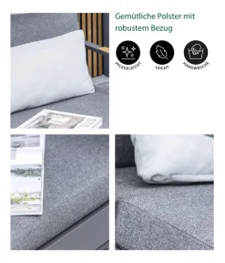 Dehner Loungemöbel|Sonneninseln - Daybed Hollywood, ca. B195/H195/T183 cm