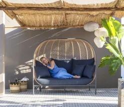 Dehner Loungemöbel|Sonneninseln - Daybed Venezia, ca. B172/H153/T112 cm