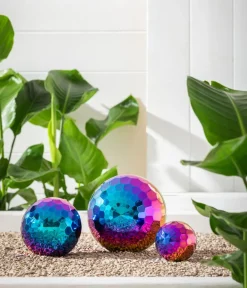 Dehner Deko-Stahlkugel Diamant Bunt Outlet