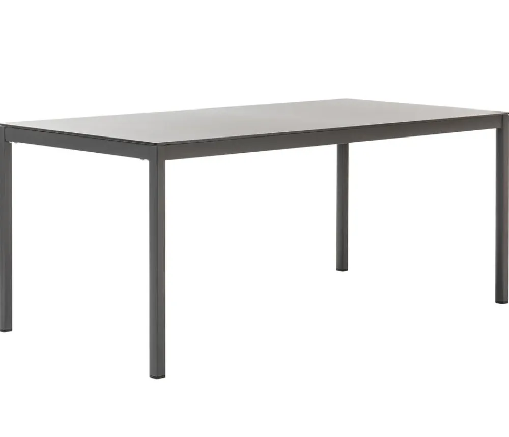 Dehner Diningtisch Lille, ca. B180/H75/T90 cm Anthrazit Discount