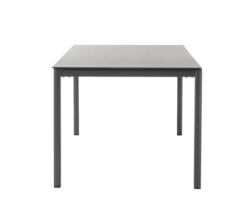 Dehner Diningtisch Lille, ca. B180/H75/T90 cm Anthrazit Discount