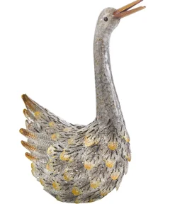 Dehner Gartenzwerge & Gartenfiguren - Eisen-Ente, ca. H41 cm