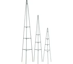 Dehner Rankgitter & Obelisken > faltbare Stahl-Rankpyramide
