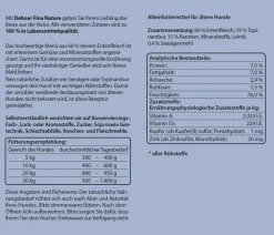 Dehner Fine Nature Nassfutter Hund - Nassfutter für Hunde Senior, Ente mit Topinambur & Karotten