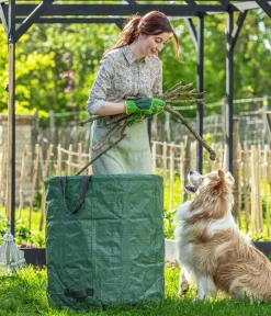 Dehner Komposter & Abfallbehälter - Gartenabfallsack, 272 l Grün