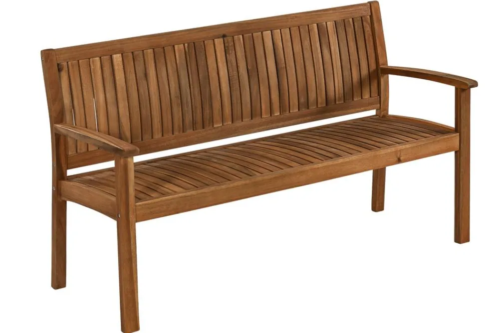 Dehner Gartenbank Valetta Braun Online