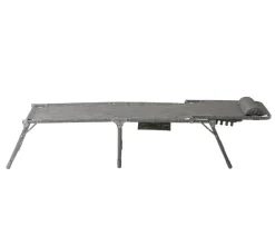 Dehner Klappliegen|Relaxliegen - Gartenliege Mallorca, ca. B71/H112/T232 cm Dunkelgrau