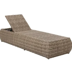 Dehner Loungemöbel|Relaxliegen > Gartenliege Tulum, ca. B60/H94/T195 cm