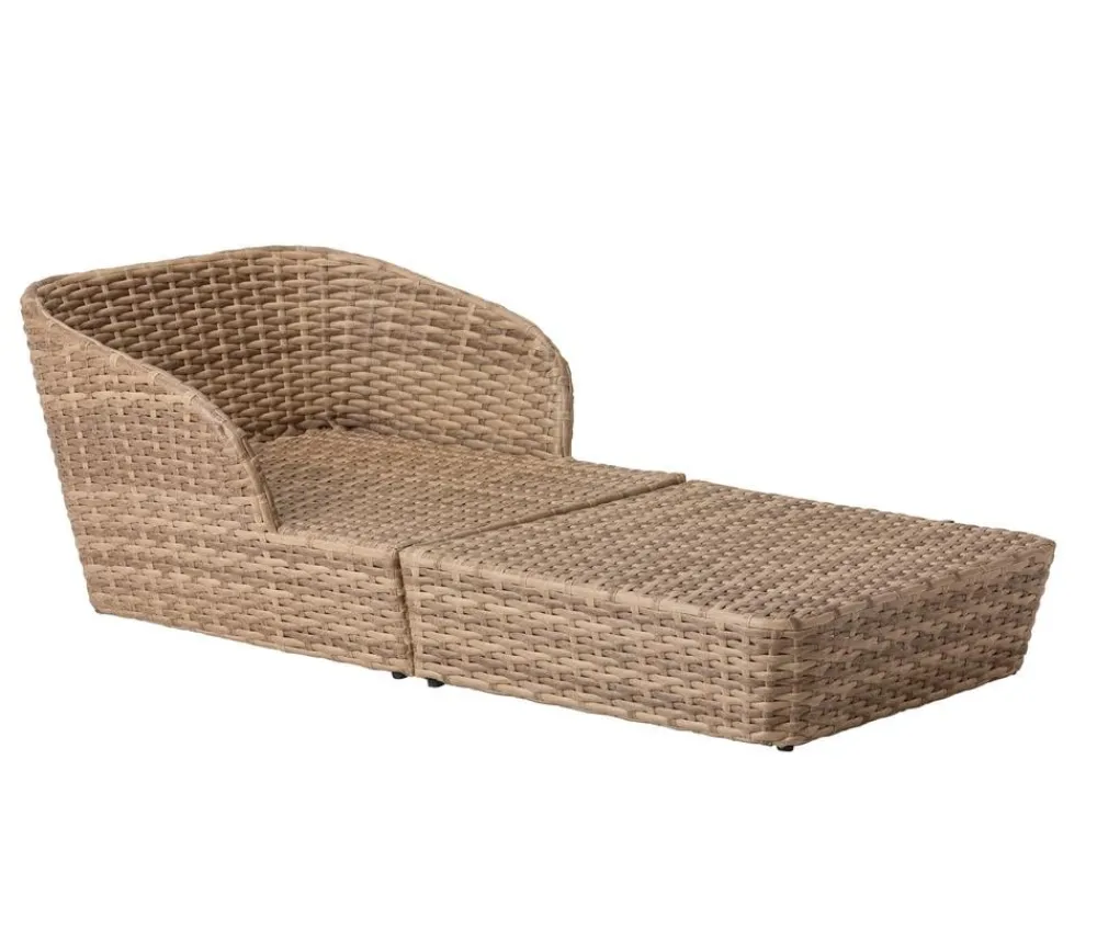 Dehner Gartenliege Tulum, 2-teilig, ca. B103/H66/T200 cm Best