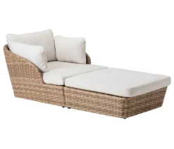 Dehner Gartenliege Tulum, 2-teilig, ca. B103/H66/T200 cm Best