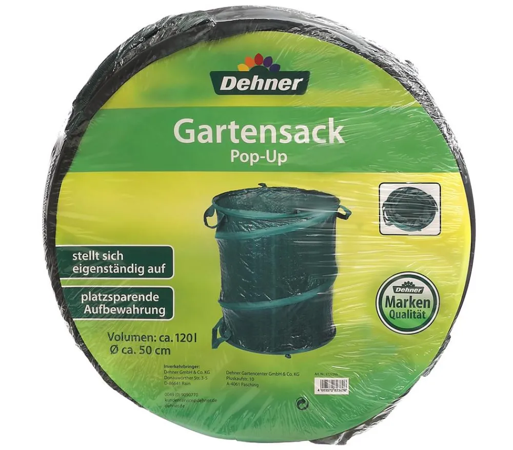 Dehner Gartensack Pop-Up Grün Outlet