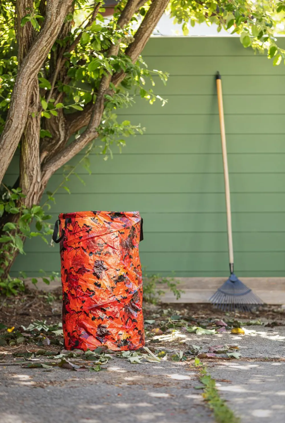 Dehner Komposter & Abfallbehälter - Gartensack Pop-Up, 120 l Orange