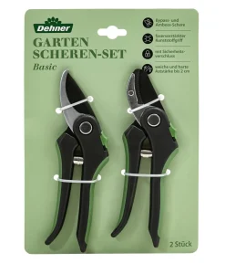 Dehner Gartenscheren-Set Basic, ca. B16,5/H22,5/T3 cm, 2-teilig Best