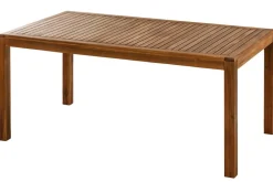 Dehner Garten-Esstische|Gartentische Holz - Gartentisch Lima, ca. B160/H75/T90 cm Braun