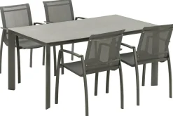 Dehner Garten-Esstische|Gartentische Aluminium > Gartentisch Nancy, ca. B160/H75/T90 cm