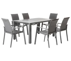 Dehner Garten-Esstische|Gartentische Aluminium > Gartentisch Palermo, ca. B160/H74/T87 cm