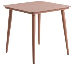 Dehner Gartentisch Paris, ca. B75/H73/T75 cm Terrakotta New