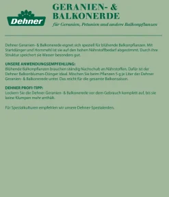 Dehner Geranien- & Balkonerde, 40 l Hot