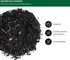 Dehner Geranien- & Balkonerde, 40 l Hot
