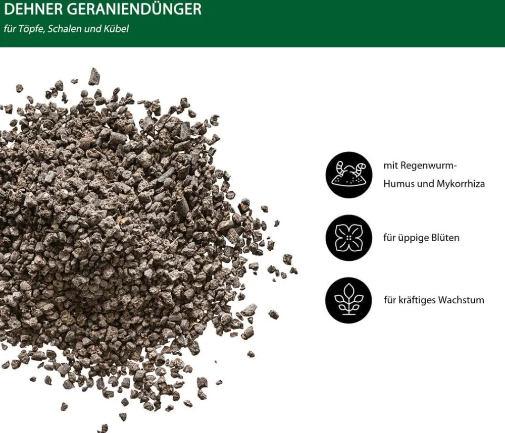 Dehner Geranien-Dünger, 1 kg Outlet