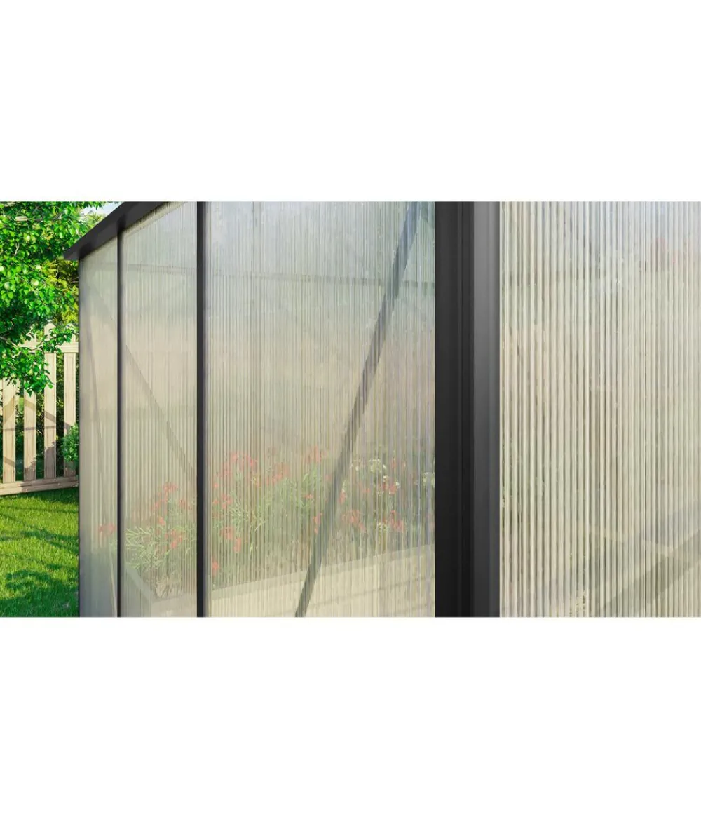 Dehner Gewächshäuser > Gewächshaus Urbania 3800, inkl. Fundament