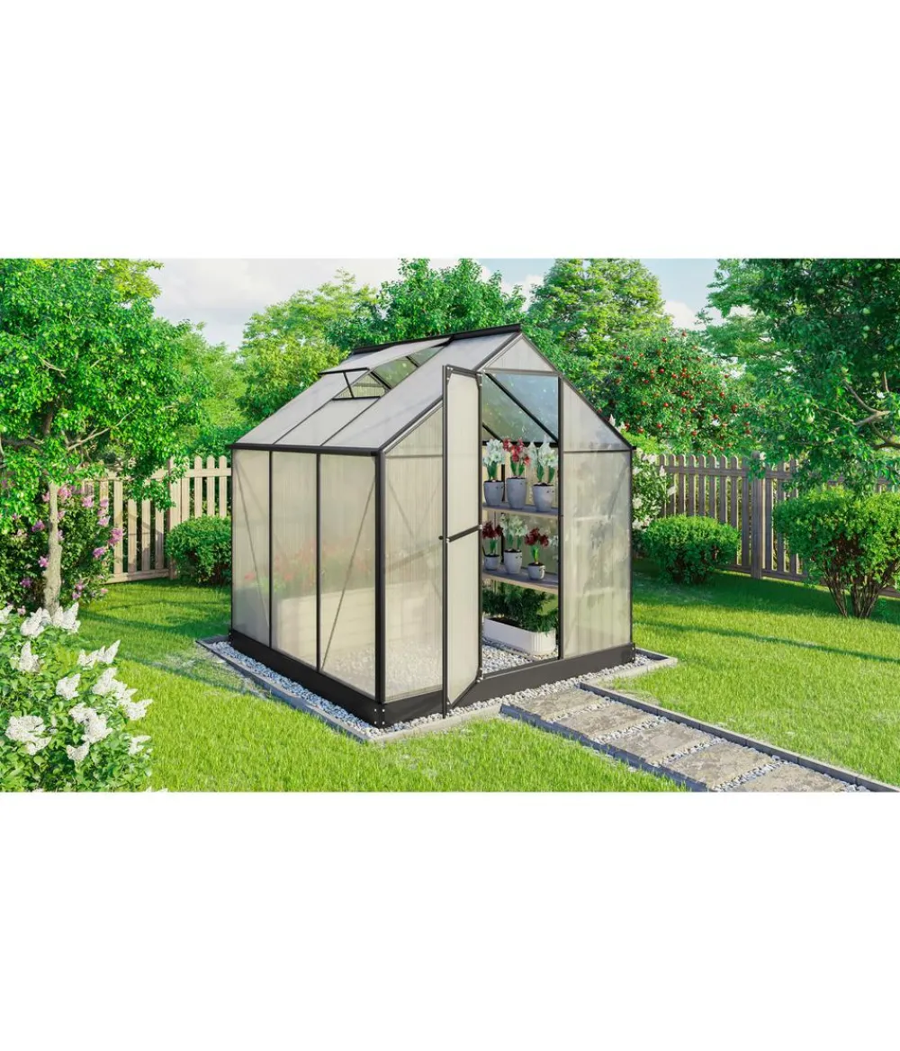 Dehner Gewächshäuser > Gewächshaus Urbania 3800, inkl. Fundament