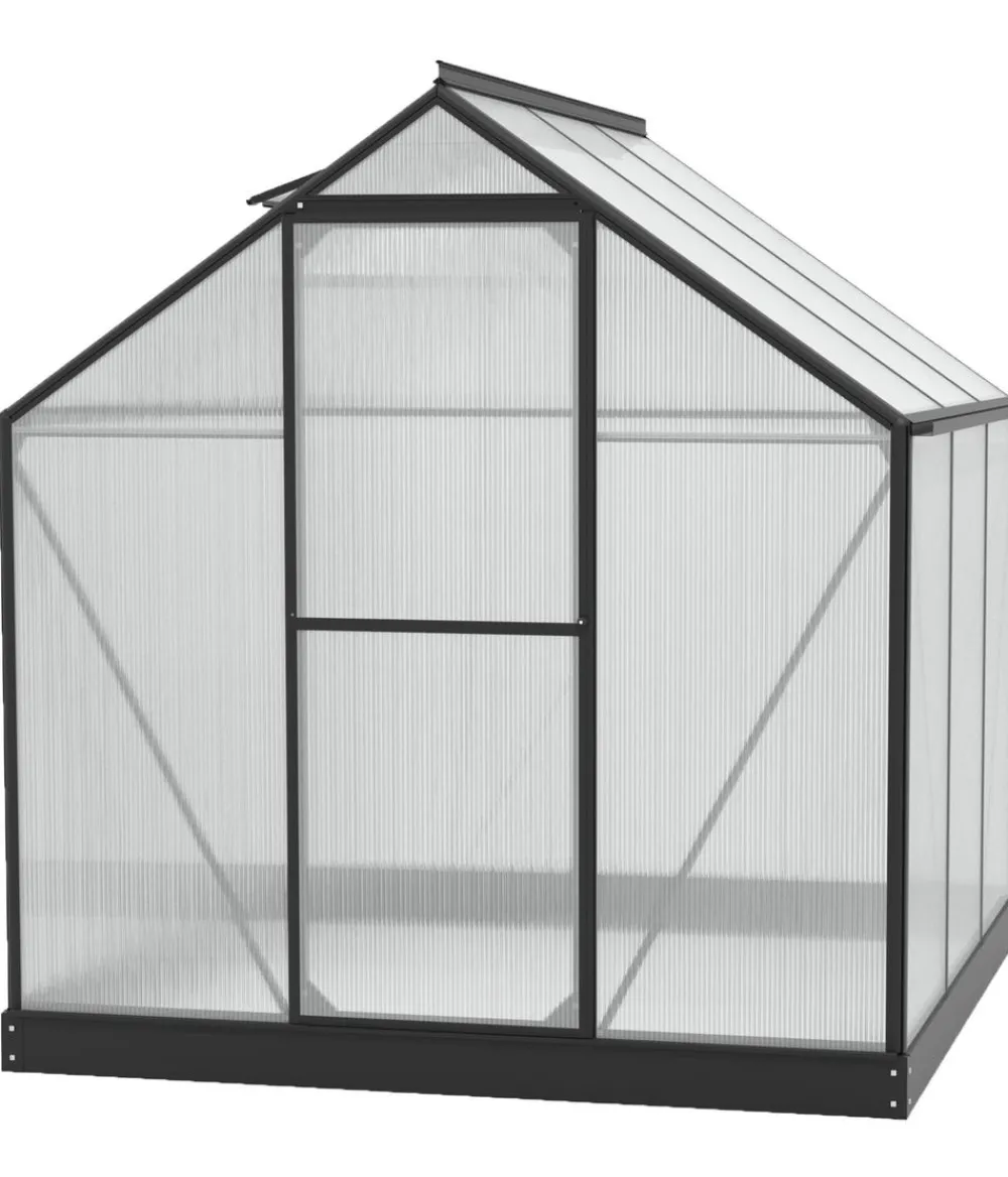Dehner Gewächshäuser > Gewächshaus Urbania 3800, inkl. Fundament