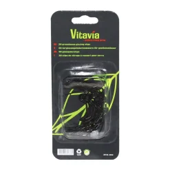 Vitavia Dehner Glasfederklammern, 20 Stück Schwarz Online