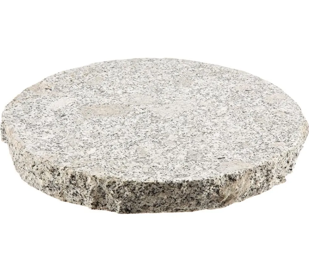 Dehner Mähkanten & Beetkanten|Steine & Terrassenplatten > Granit Bodenplatte, grau/granit, Ø 35 cm
