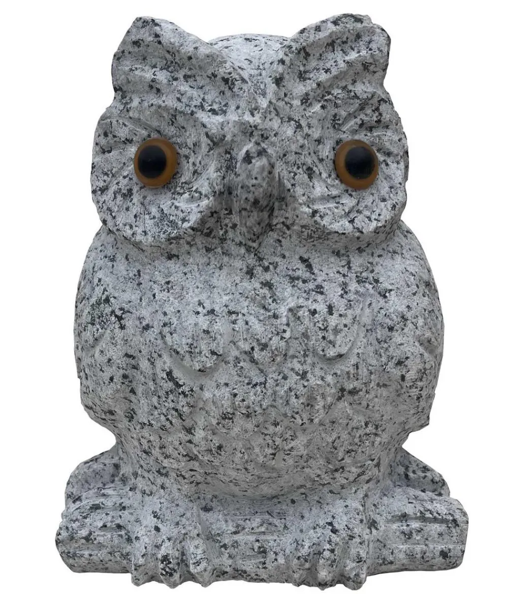 Dehner Gartenzwerge & Gartenfiguren > Granit-Eule