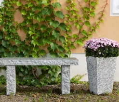 Dehner 2-Sitzer Gartenbänke|Gartenbänke Stein > Granit-Gartenbank, 2-Sitzer