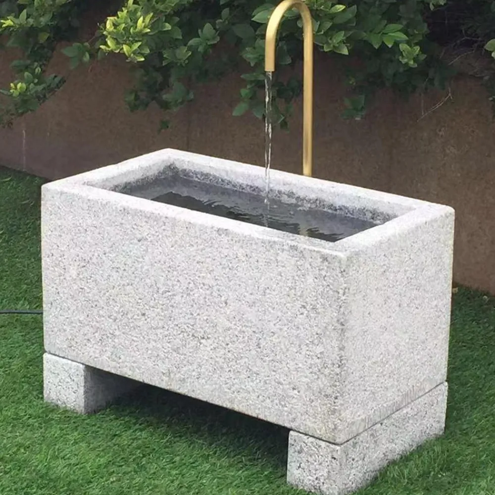 Dehner Gartenbrunnen > Granit-Gartenbrunnen Salzburg, ca. B60/H72/T35 cm
