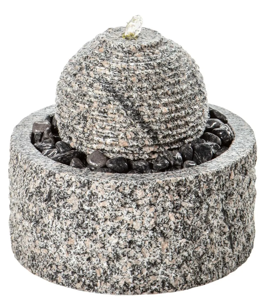 Dehner Gartenbrunnen > Granit-Gartenbrunnen Bern, ca. Ø42/H45 cm