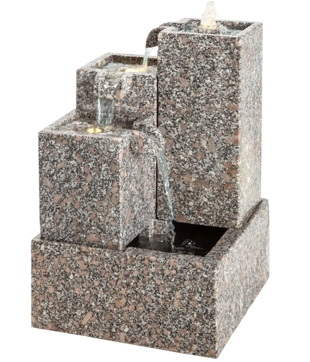 Dehner Granit-Gartenbrunnen Cascada, ca. H65 cm