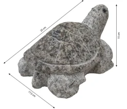 Dehner Granit-Schildkröte Grau Clearance