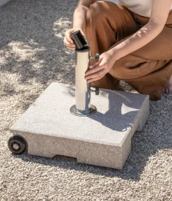 Dehner Schirmständer > Granit-Schirmständer, 50 kg