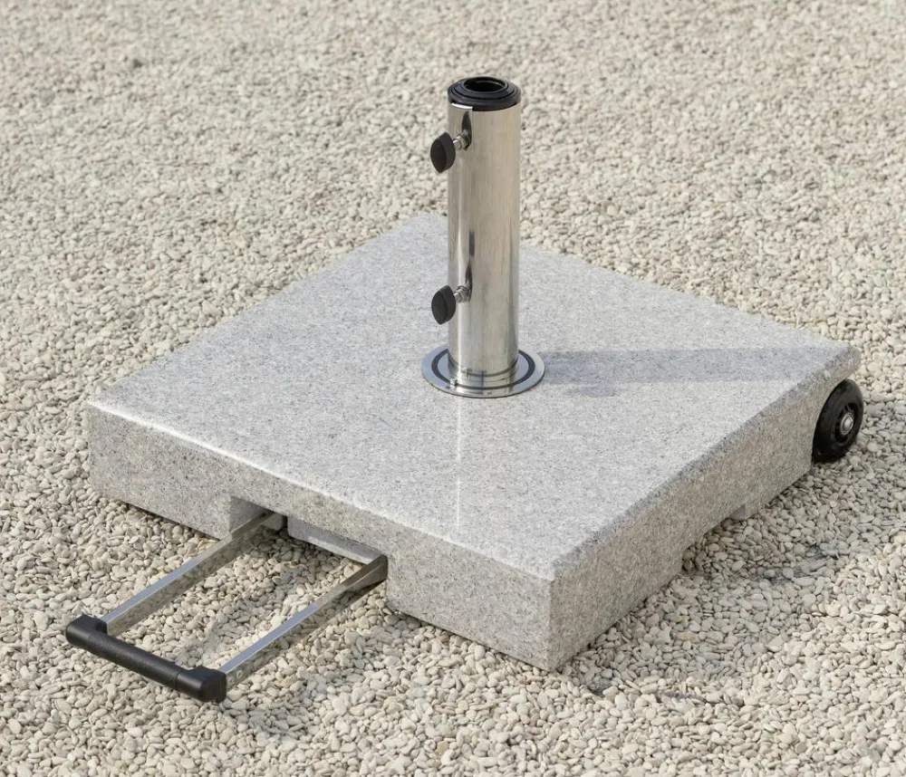 Dehner Schirmständer - Granit-Schirmständer, 60 kg