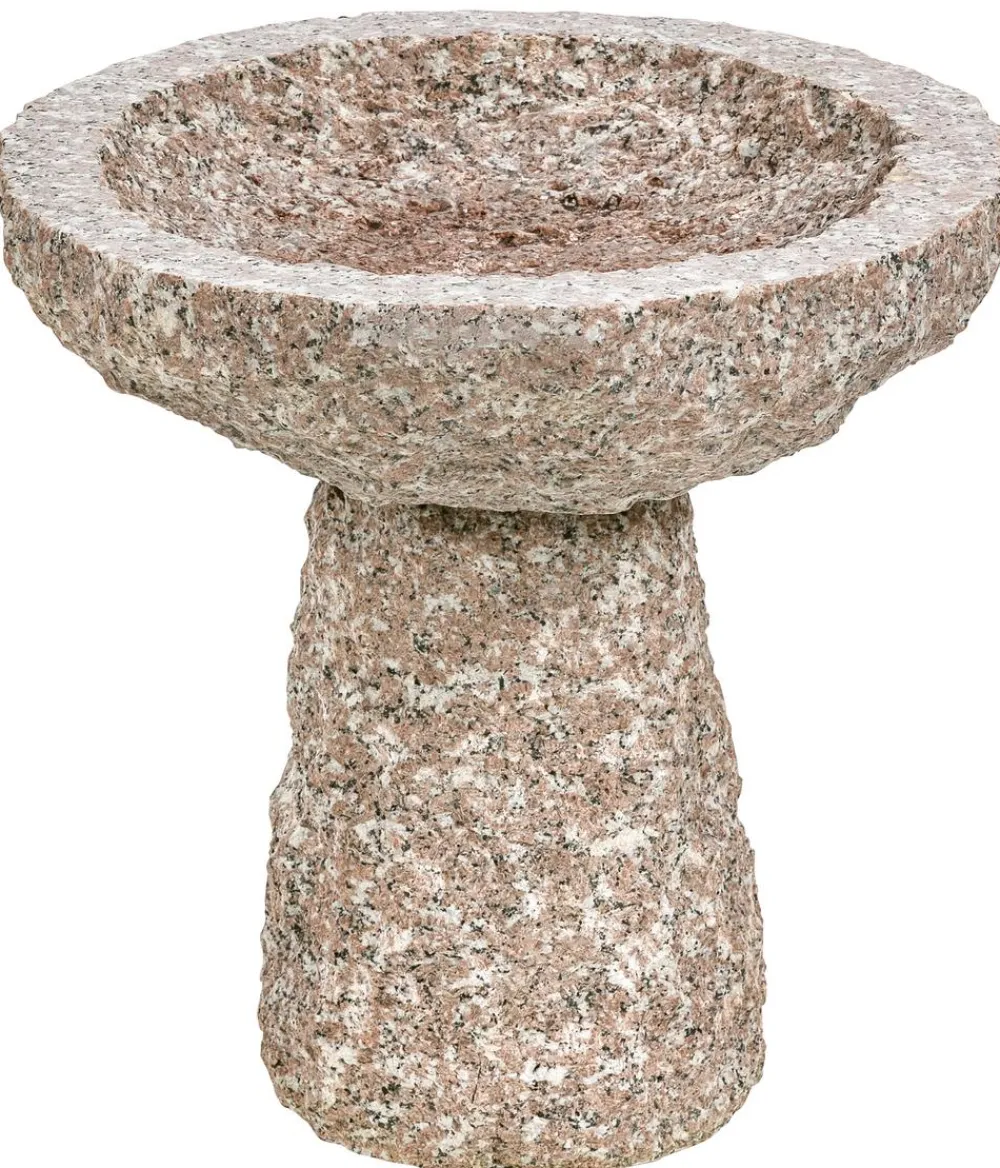Dehner Vogeltränken|Gartenzwerge & Gartenfiguren > Granit-Vogeltränke, Ø 35 cm