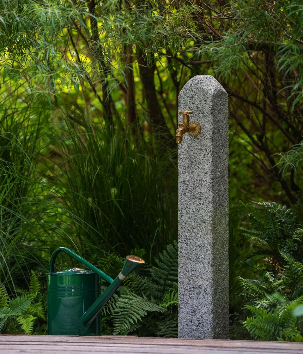 Dehner Granit-Wasserzapfsäule, ca. B15/112/T15 cm Clearance