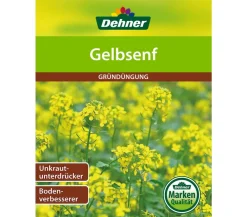 Dehner Gründüngung senf, 80 g Gelb Clearance