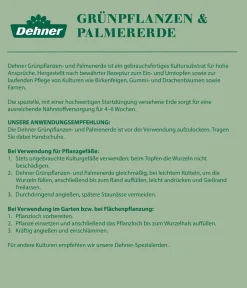 Dehner Grünpflanzen- und Palmenerde, 10 l Hot