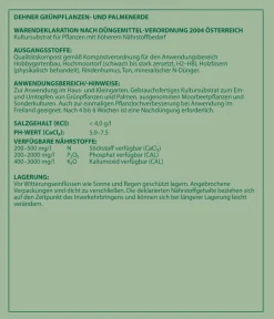 Dehner Grünpflanzen- und Palmenerde, 75 x 10 Liter New